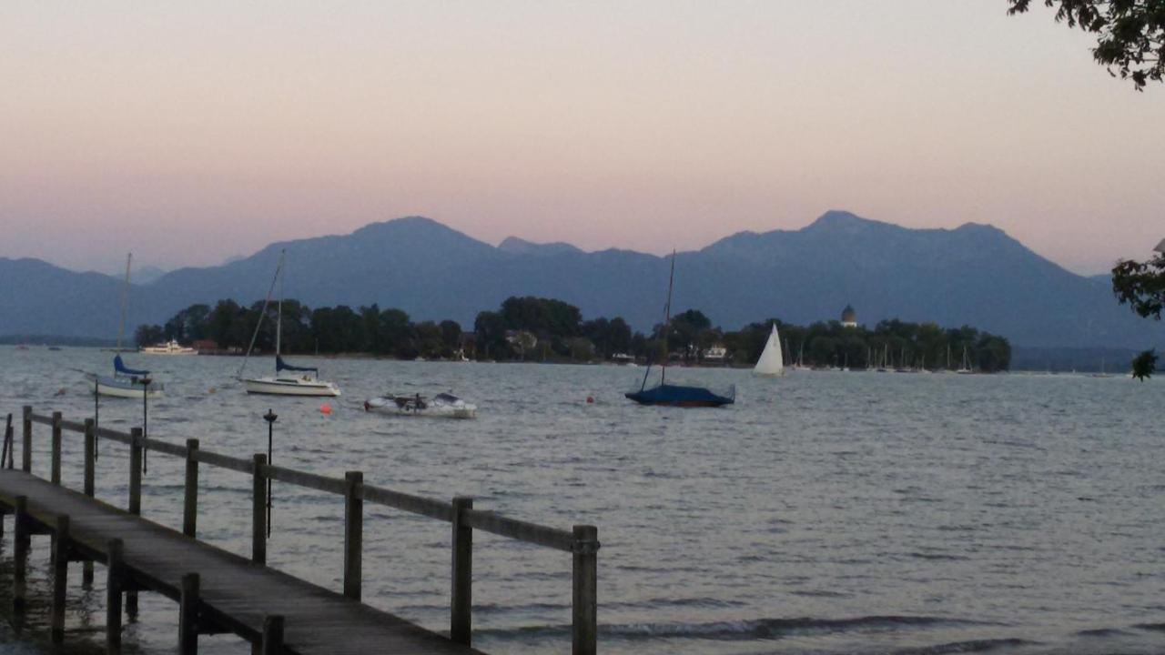 Hotel Pension Lindenhof Prien am Chiemsee Zewnętrze zdjęcie